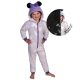 Disney Minnie sötétben világító gyerek hosszú pizsama, overál 7 - 8 év / 122 - 128 cm