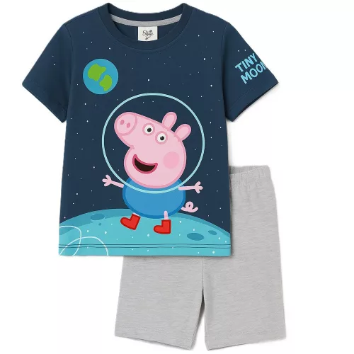 Peppa malac Moon gyerek rövid pizsama 5 - 6 év / 110 - 116 cm