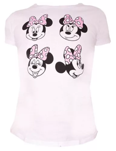 Disney Minnie Expressions női rövid póló, felső XL