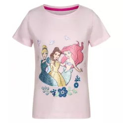   Disney Hercegnők Royal Dreams gyerek rövid póló, felső 7 - 8 év / 122 - 128 cm