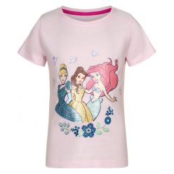   Disney Hercegnők Royal Dreams gyerek rövid póló, felső 3 - 4 év / 98 - 104 cm