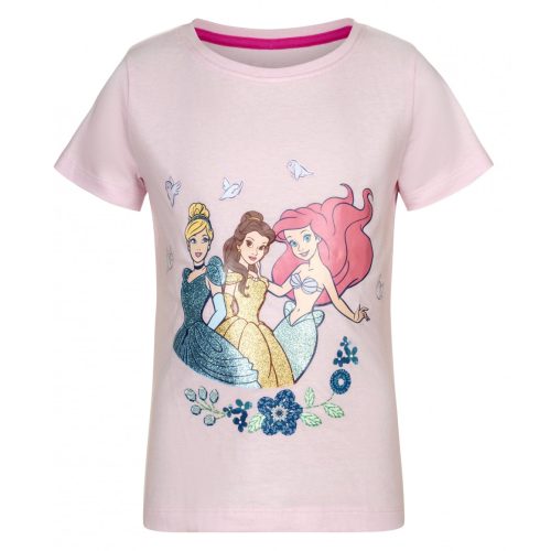 Disney Hercegnők gyerek rövid póló, felső 98/104 cm
