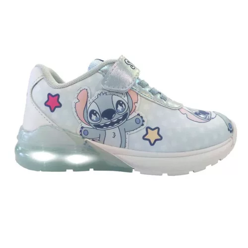 Disney Lilo és Stitch, A csillagkutya Happy Alien LED villogó, világító utcai cipő 26