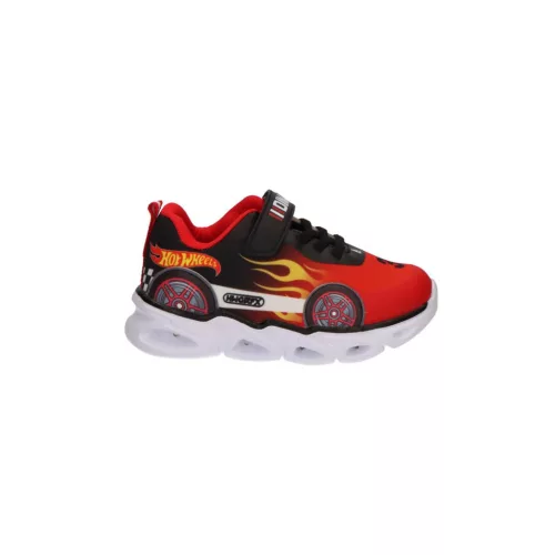 Hot Wheels Fire LED villogó, világító utcai cipő 25