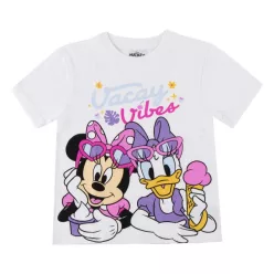   Disney Minnie Vacay Vibes gyerek rövid póló, felső 8 év / 128 cm