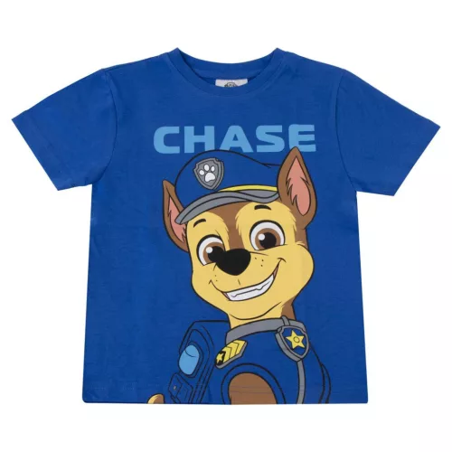 Mancs Őrjárat Blue Chase gyerek rövid póló, felső 4 év / 104 cm