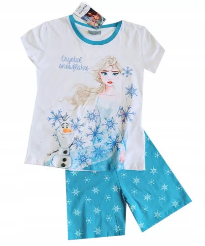 Disney Jégvarázs Crystal gyerek rövid pizsama 6 év / 116 cm