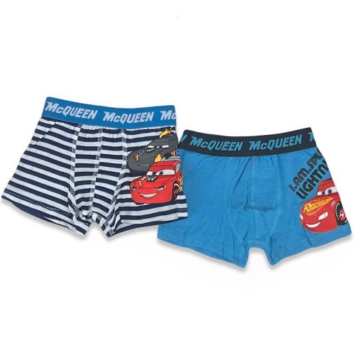Disney Verdák Speedster Light gyerek boxeralsó 2 darab/csomag 2 - 3 év / 92 - 98 cm