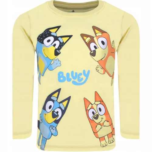 Bluey Let's Do Yellow gyerek hosszú póló, felső 5 év / 110 cm