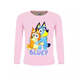 Bluey Hug Pink gyerek hosszú póló, felső 5 év / 110 cm