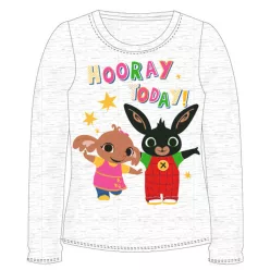 Bing Hooray Grey gyerek hosszú ujjú póló 5 év / 110 cm