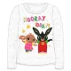 Bing Hooray Grey gyerek hosszú ujjú póló 2 év / 92 cm