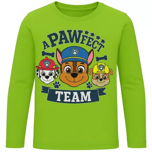 Mancs Őrjárat Pawfect gyerek hosszú póló, felső 6 év / 116 cm