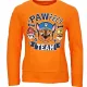 Mancs Őrjárat Pawfect Orange gyerek hosszú póló, felső 7 év / 122 cm