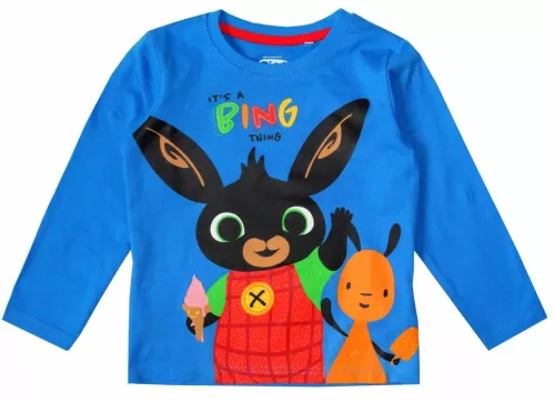 Bing Thing Blue gyerek hosszú ujjú póló 4 év / 104 cm