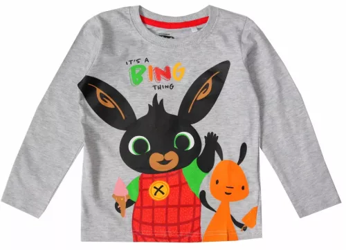 Bing Thing Grey gyerek hosszú ujjú póló 6 év / 116 cm