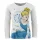 Disney Hercegnők Cinderella White gyerek hosszú póló, felső 7 év / 122 cm