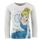 Disney Hercegnők Cinderella White gyerek hosszú póló, felső 8 év / 128 cm