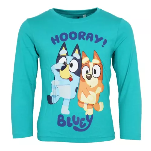 Bluey Hooray! Blue gyerek hosszú póló, felső 5 év / 110 cm