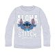 Disney Lilo és Stitch, A csillagkutya Athletic Grey gyerek hosszú póló, felső 5 év / 110 cm