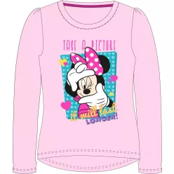   Disney Minnie Take a Picture gyerek hosszú póló, felső 7 év / 122 cm