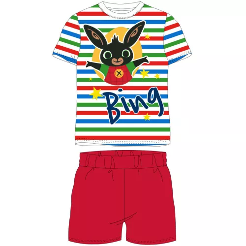 Bing Striped gyerek rövid pizsama 2 év / 92 cm
