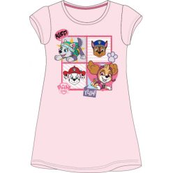   Mancs Őrjárat Squad Pink gyerek rövid hálóing 8 év / 128 cm