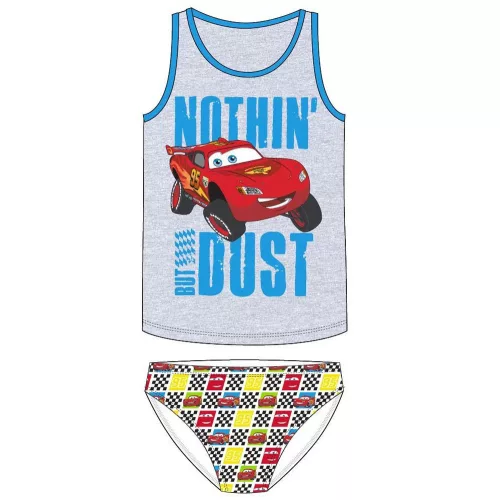 Disney Verdák Dust Grey trikó + alsó szett 3 - 4 év / 98 - 104 cm