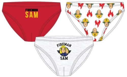 Sam a tűzoltó Flame gyerek fehérnemű, alsó 3 darab/csomag 5 - 6 év / 110 - 116 cm