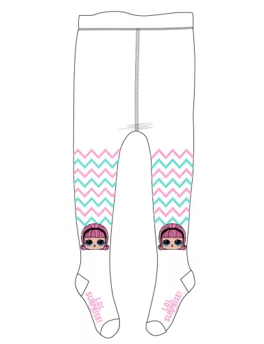 LOL Surprise Style White gyerek harisnya 7 - 8 év / 122 - 128 cm