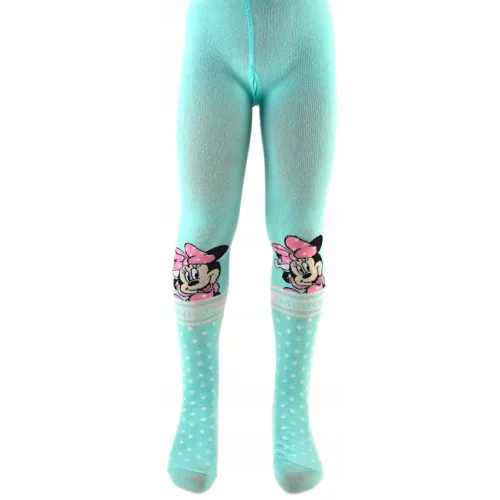 Disney Minnie Dots Green gyerek harisnya 4 - 5 év / 104 - 110 cm