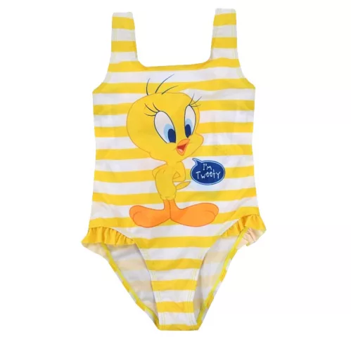 Bolondos Dallamok Tweety gyerek fürdőruha, úszó 4 - 5 év / 104 - 110 cm