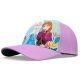 Disney Jégvarázs Purple Flowers gyerek baseball sapka 54 cm