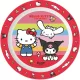 Hello Kitty And Friends micro lapostányér 22 cm