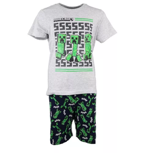 Minecraft Creeper Dreams gyerek rövid pizsama 6 év / 116 cm