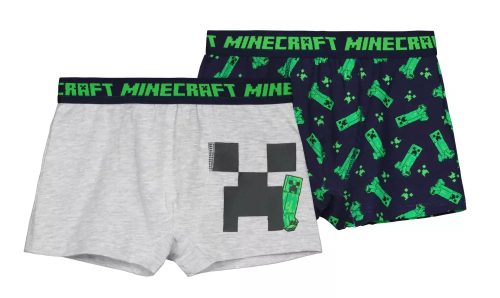 Minecraft Creeper Combo gyerek boxeralsó 2 darab/csomag 12 év / 152 cm