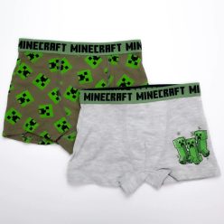   Minecraft Squad gyerek boxeralsó 2 darab/csomag 10 év / 140 cm
