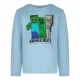 Minecraft Trio Blue gyerek hosszú ujjú póló, felső 9 év / 134 cm