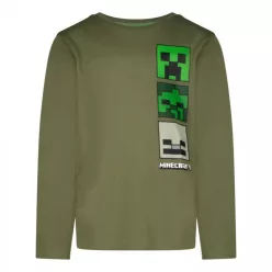  Minecraft Blocky gyerek hosszú ujjú póló, felső 6 év / 116 cm