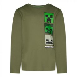   Minecraft Blocky gyerek hosszú ujjú póló, felső 9 év / 134 cm