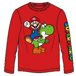   Super Mario Yoshi gyerek hosszú ujjú póló, felső 11 - 12 év / 146 - 152 cm