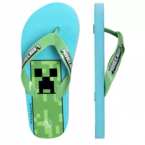Minecraft Blue gyerek papucs, Flip-Flop 37/38