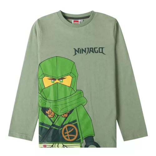 Lego Ninjago Battle Green gyerek hosszú ujjú póló, felső 4 év / 104 cm