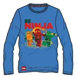   Lego Ninjago Be Ninja Blue gyerek hosszú ujjú póló, felső 3 év / 98 cm