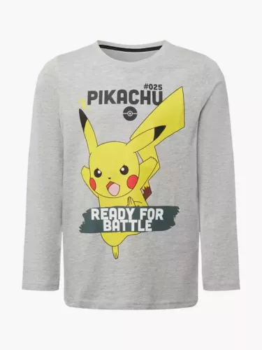 Pokémon Ready for Battle gyerek hosszú ujjú póló, felső 14 év / 164 cm
