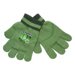 Minecraft Creeper Green gyerek kesztyű