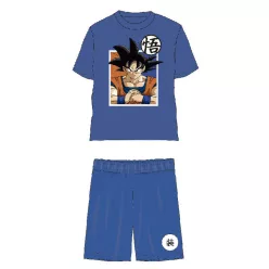 Dragon Ball Saiyan Blue gyerek rövid pizsama 7 év / 122 cm