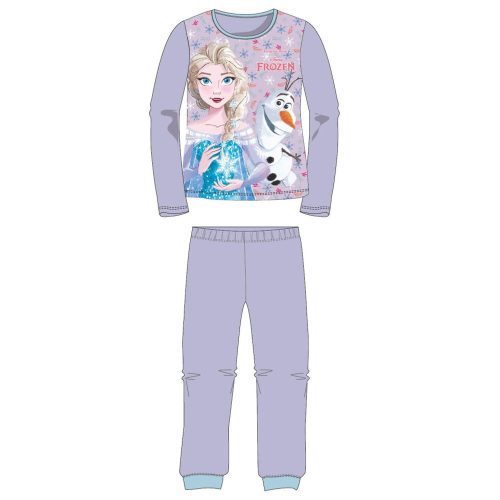 Disney Jégvarázs Elsa and Olaf Purple gyerek hosszú pizsama 6 év / 116 cm