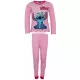 Disney Lilo és Stitch, A csillagkutya Scrump Light Pink gyerek hosszú pizsama 8 év / 128 cm