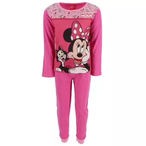 Disney Minnie Figaro Pink gyerek hosszú pizsama 6 év / 116 cm